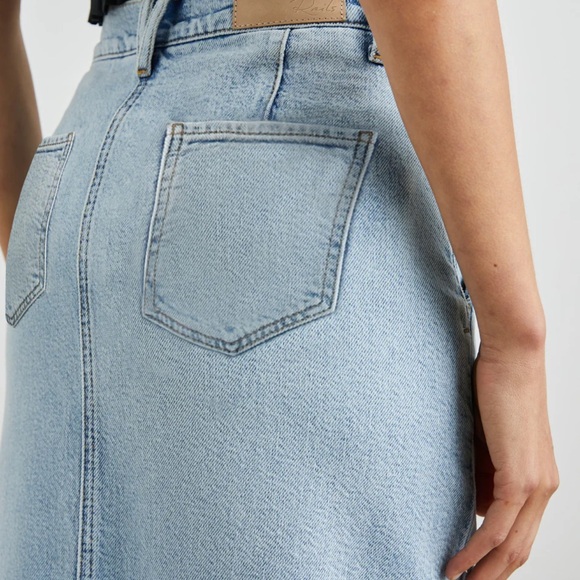 Rails jupe jeans 26. Porteé  2 fois - Picture 3 of 6